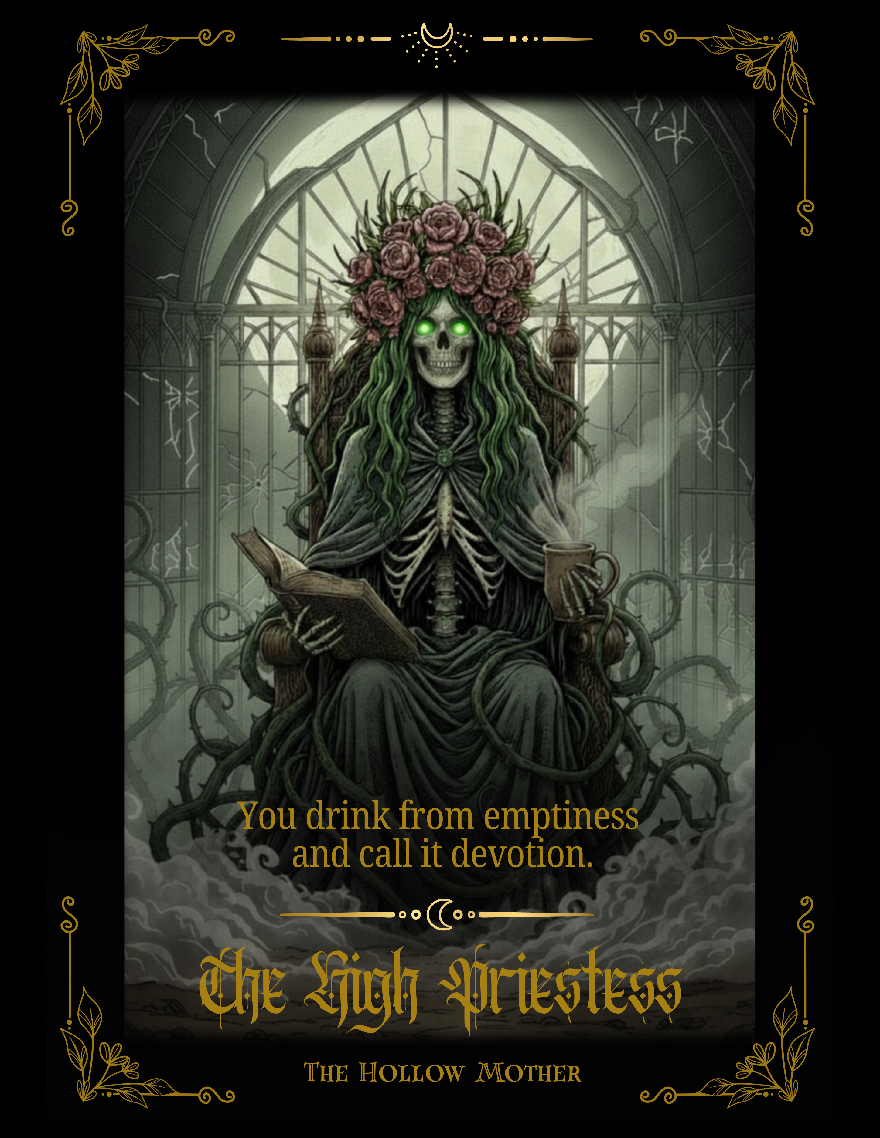 Tarot of Unravelling, The Hollow Mother